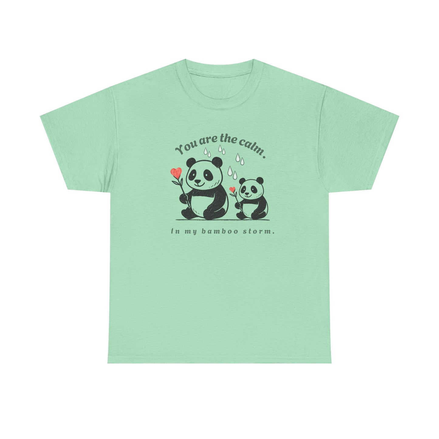 Calm Panda Unisex Heavy Cotton Tee