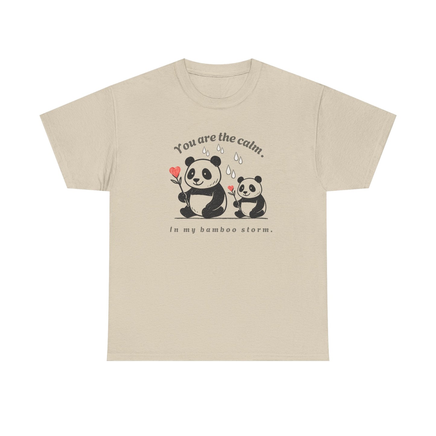 Calm Panda Unisex Heavy Cotton Tee