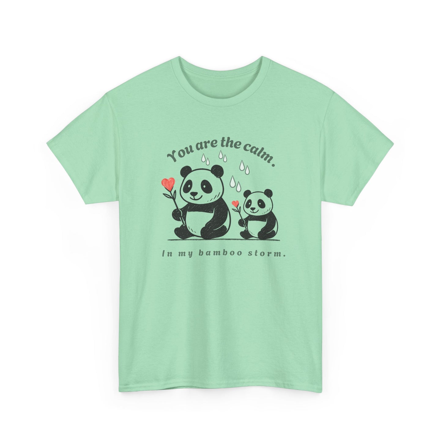 Calm Panda Unisex Heavy Cotton Tee