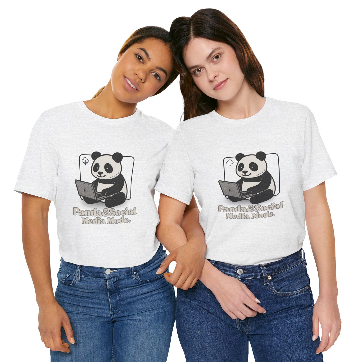 Panda Social Media Tee.