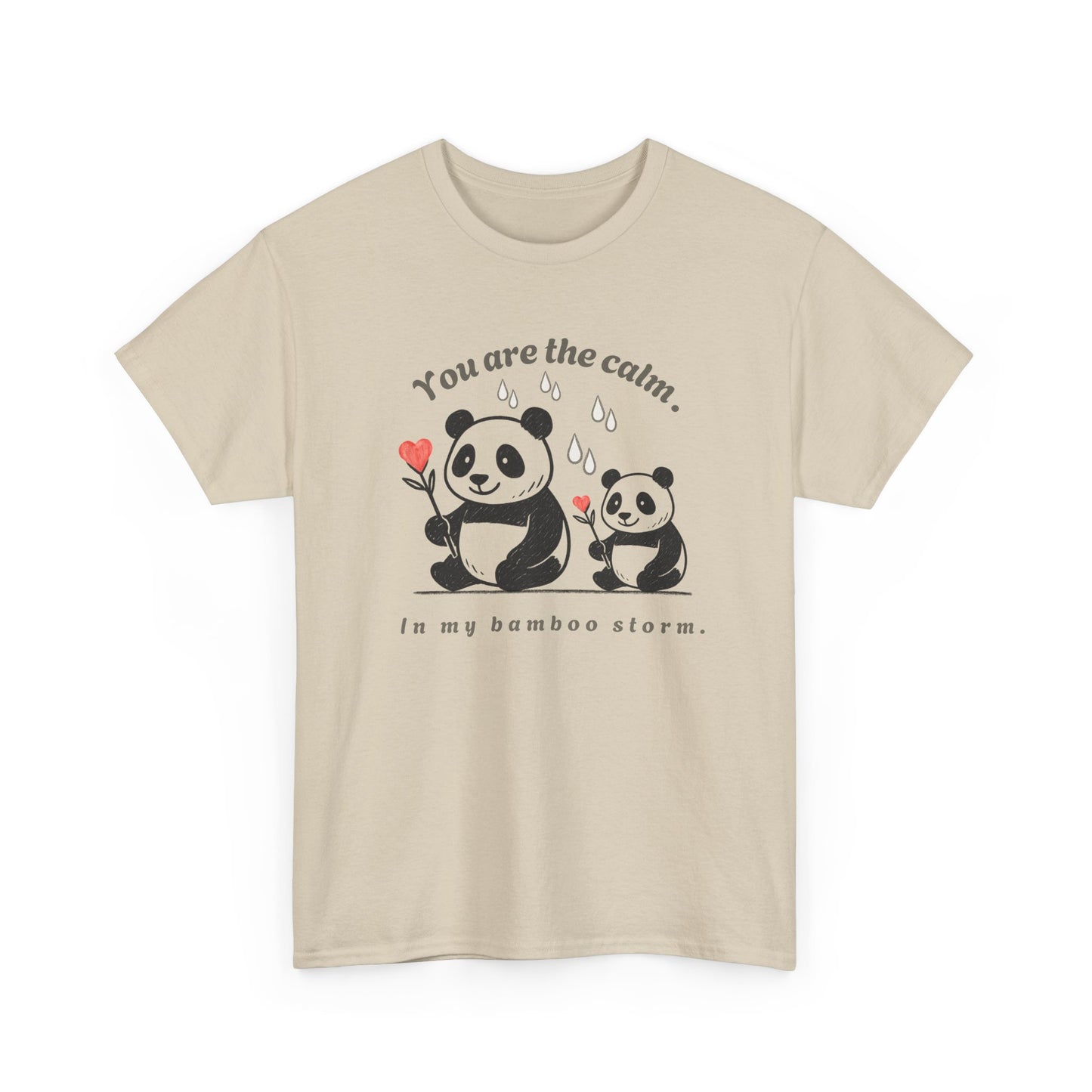Calm Panda Unisex Heavy Cotton Tee