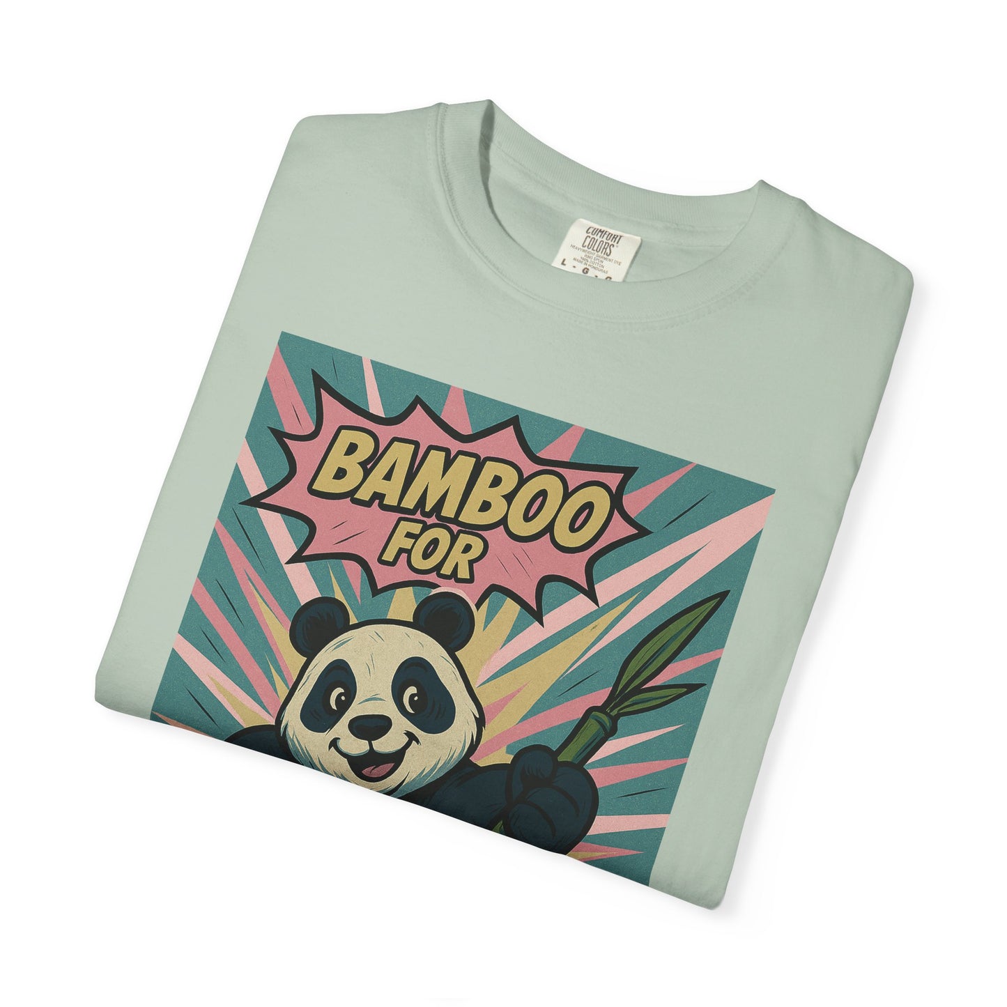 Panda Love Unisex T-Shirt, Eco-Friendly Bamboo Shirt, Cute Animal Tee, Gift for Nature Lovers, Stylish Casual Wear