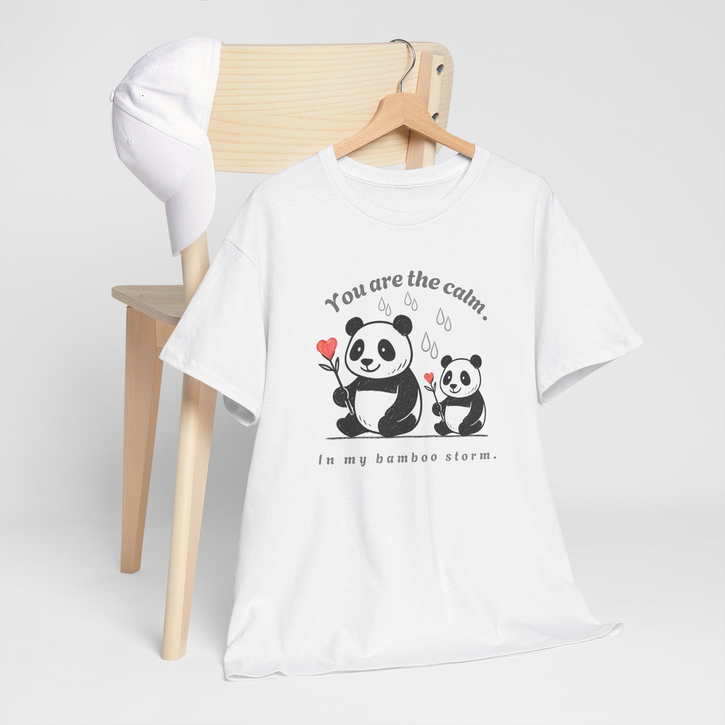 Calm Panda Unisex Heavy Cotton Tee