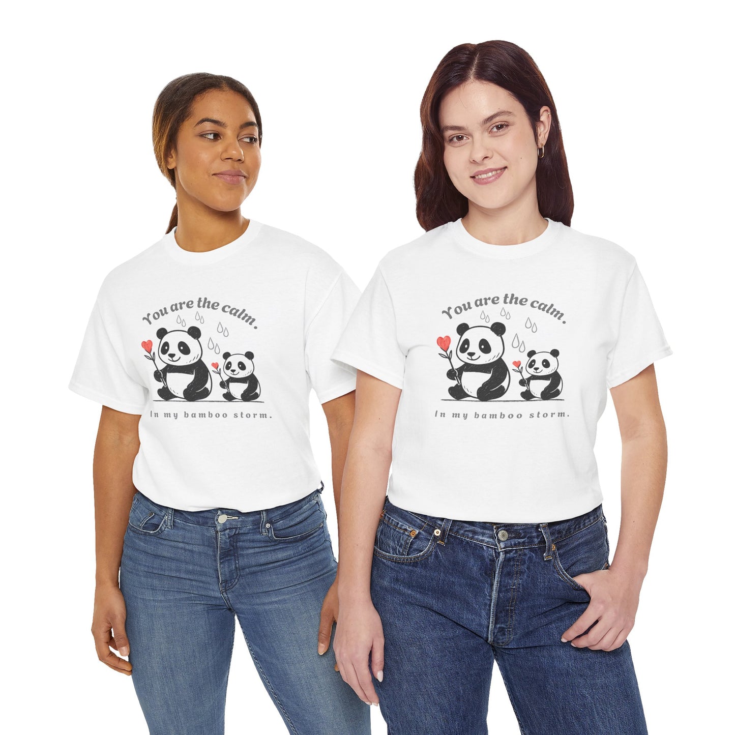 Calm Panda Unisex Heavy Cotton Tee