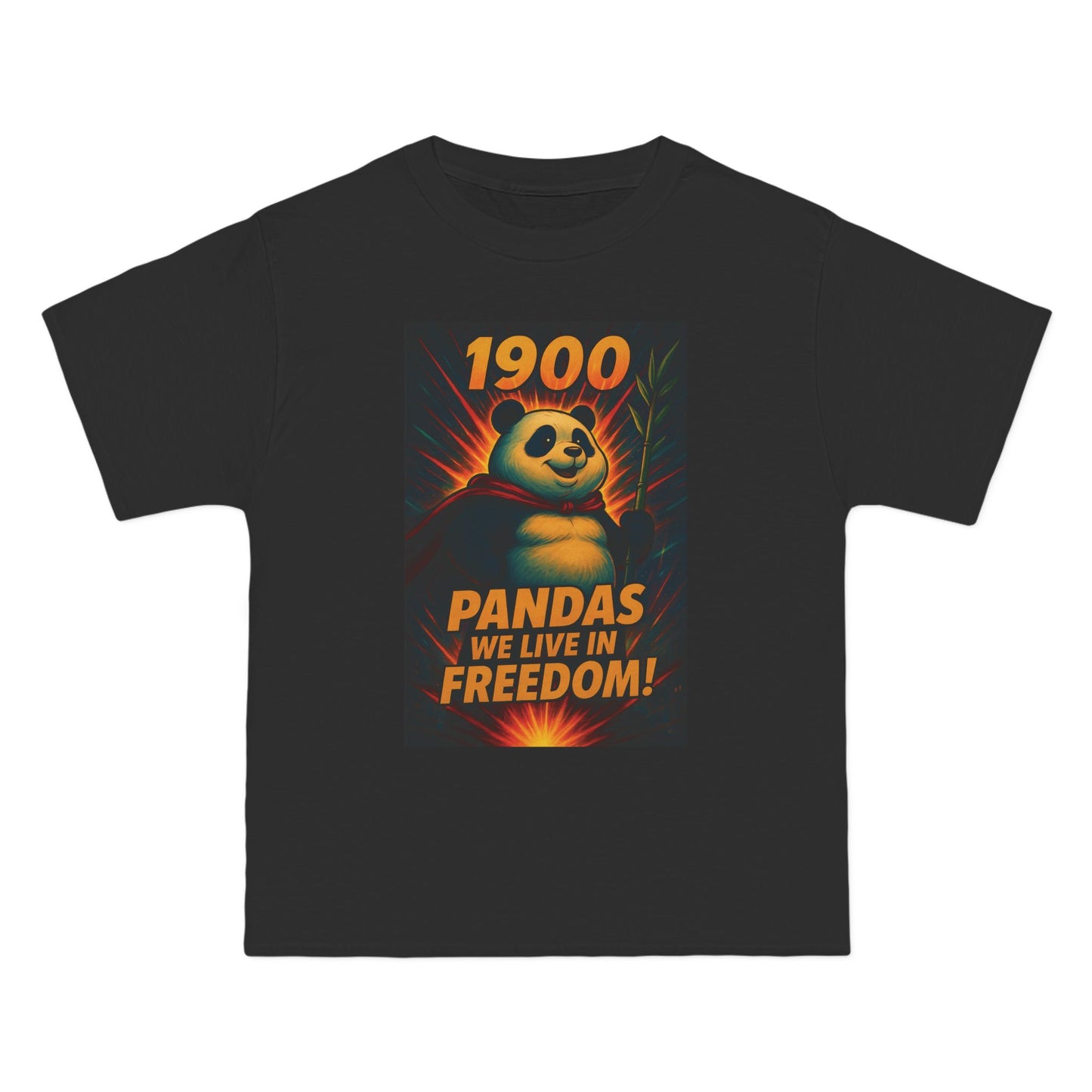 Panda Freedom T-Shirt, Funny Graphic Tee, Cute Animal Shirt, Gift for Wildlife Lovers, Casual Summer Wear, Birthday Gift Idea