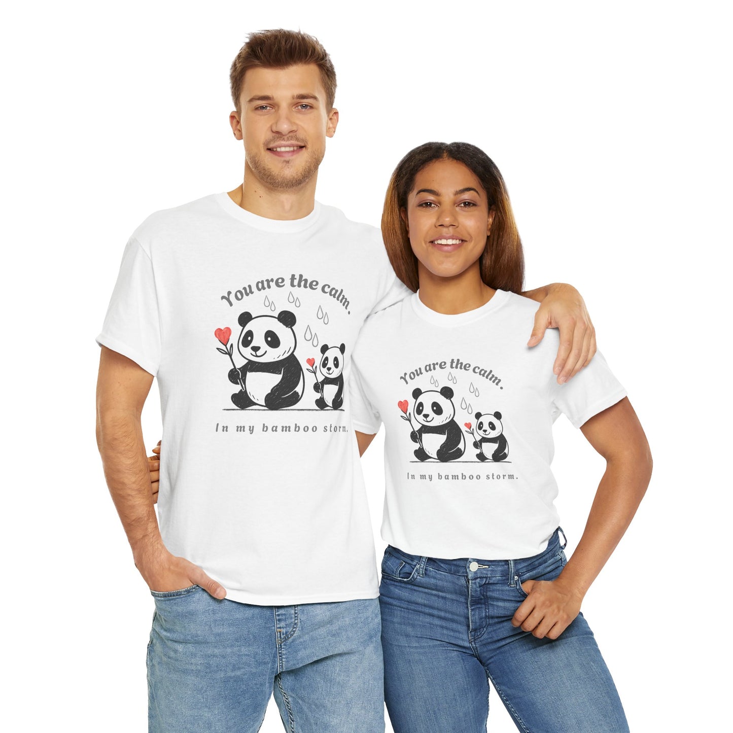 Calm Panda Unisex Heavy Cotton Tee