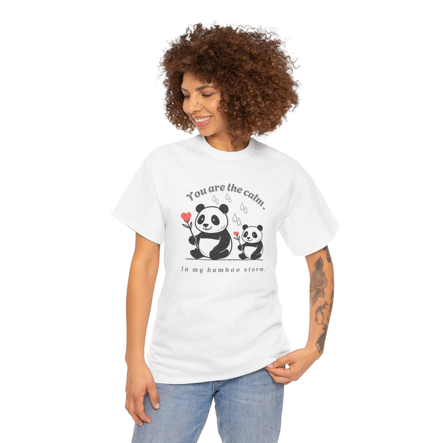 Calm Panda Unisex Heavy Cotton Tee