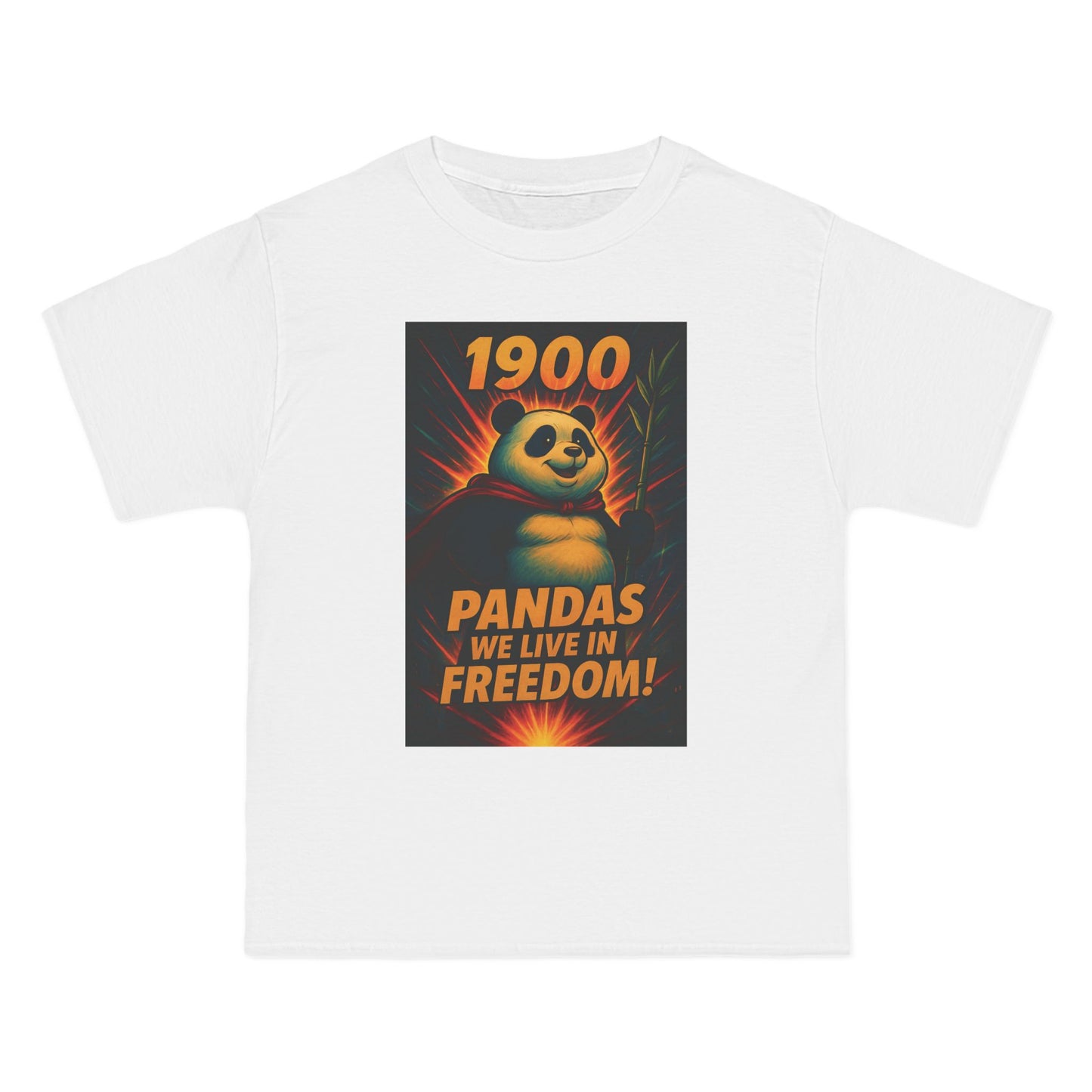Panda Freedom T-Shirt, Funny Graphic Tee, Cute Animal Shirt, Gift for Wildlife Lovers, Casual Summer Wear, Birthday Gift Idea