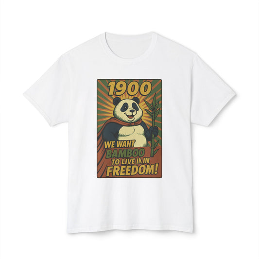 Panda Freedom Tee, Vintage Panda T-Shirt, Graphic Tee for Animal Lovers, Eco-Friendly Shirt, Gift for Nature Enthusiasts