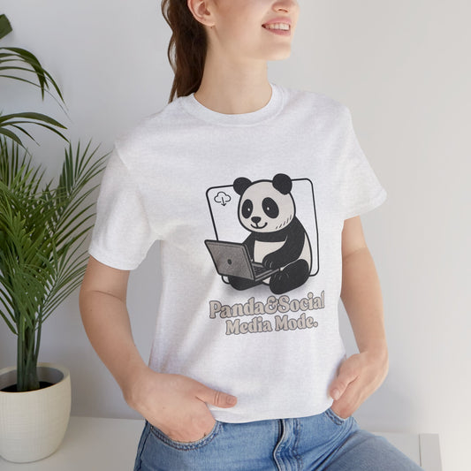 Panda Social Media Tee.