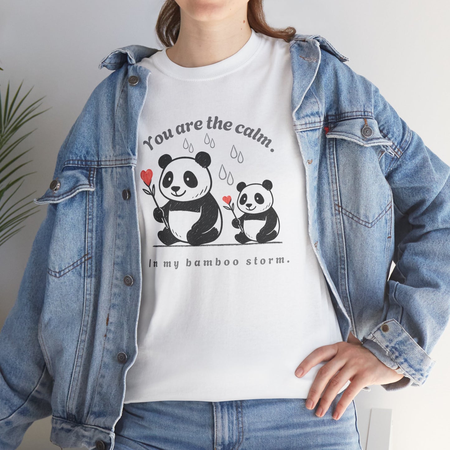 Calm Panda Unisex Heavy Cotton Tee